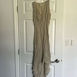 Super Cute Summer Dress - Low Cut - Long in Back - Size Small